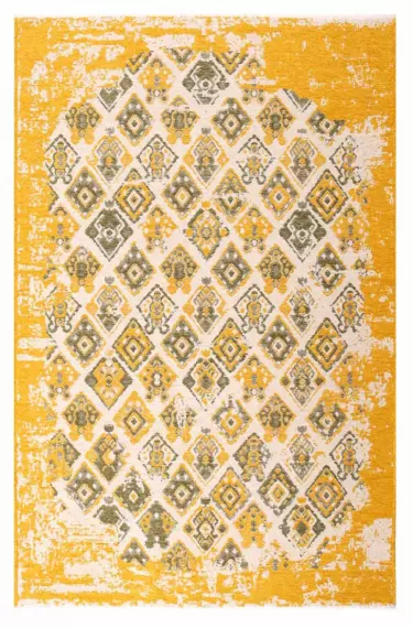 MORETTİ SİDE ÇİFT TARAFLI HALI 015-G YEŞİL-SARI