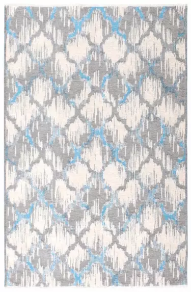 MORETTİ SİDE ÇİFT TARAFLI HALI 10492-B MAVİ-GRİ