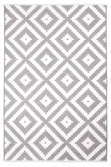 MORETTİ SİDE ÇİFT TARAFLI HALI 10887-D GRİ-BEYAZ