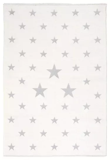 MORETTİ SİDE ÇİFT TARAFLI HALI 10918-A GRİ-BEYAZ