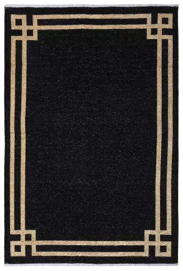 MORETTİ DUO ÇİFT TARAFLI HALI 11730-V SİYAH-BEJ