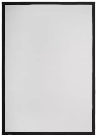 Sisal Hasır Görünümlü İç ve Dış Mekan Kullanıma Uygun Dokuma Beyaz Halı 4506/16